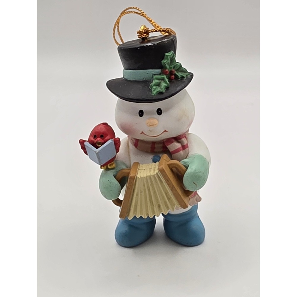 1992 LUSTRE FAME~FROSTY the SNOWMAN Christmas Ornament